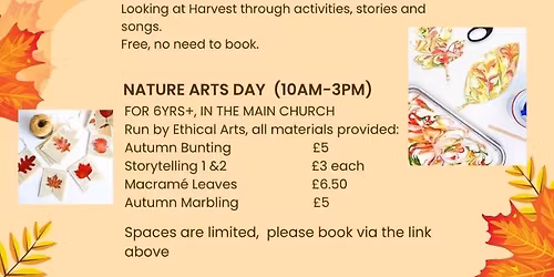 Half Term - Nature Arts Day
