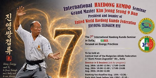 7th International Haedong Kumdo Seminar