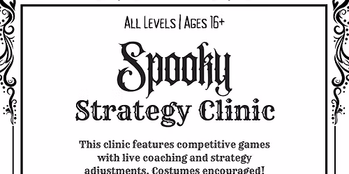 Pickleball Spooky Strategy Clinic - All Levels