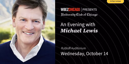 An Evening with Michael Lewis