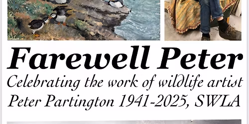 Farewell Peter Partington Wildlife Art Show 