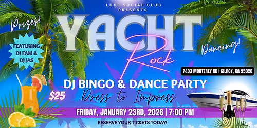 ⚓️ ALL ABOARD THE YACHT ROCK PARTY ⚓️