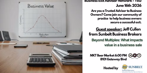 Business Exit Advisor Network - YEG June 2026 Meeting