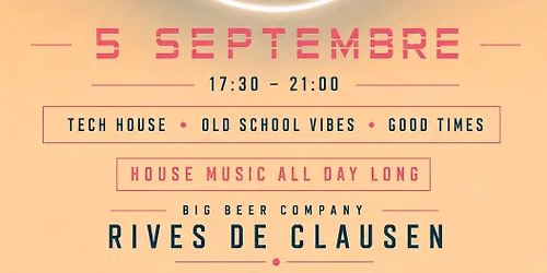 DOOFIE \u2013 Open Decks | House Music @ Rives de Clausen