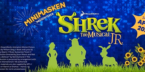 MINIMASKEN: SHREK THE MUSICAL JR. 