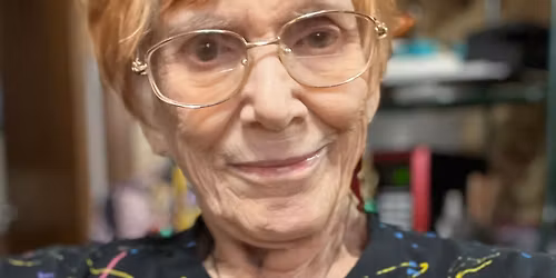 All ages decorate a cosmic T-shirt with Sally