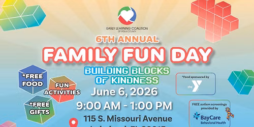 ELC Polk Family Fun Day 2026 — 115 S Missouri Ave, Lakeland, FL, United States, Florida 33815