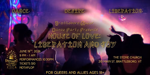 BQDP Presents: HOUSE OF LOVE: Liberation and Joy