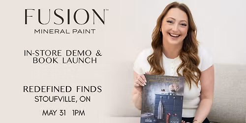In-Store Demo & Book Launch with Jennylyn - Founder of Fusion Mineral Paint
