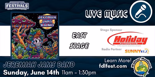 Jeremiah Jams Band at Walleye Weekend