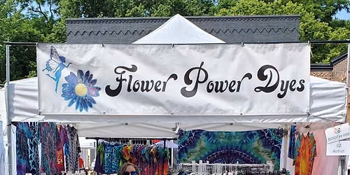 Flower Power Dyes at the Midway Fall Festival 