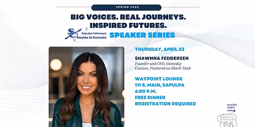 Sapulpa Routes to Success Speaker Series: Shawnna Feddersen