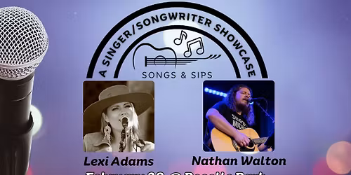 Songs & Sips - A Singer\/Songwriter Showcase
