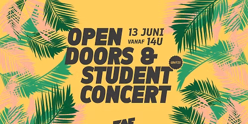 OPEN DOORS & STUDENT CONCERT