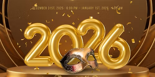 New Year\u2019s Eve Dinner Gala \u00d7 Masquerade Countdown Party
