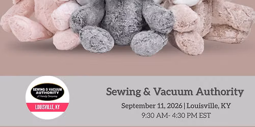 Snuggle & Sew! Make Your Own Harper The Elephant Critter Cuddle\u00ae Kit Workshop