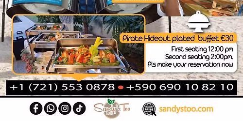 🎨 Sandy’s Too Presents: Sip & Paint Sundays @ Pirate Hideout, Orient Bay 🏴‍☠️