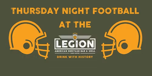 Thursday Night Football at the Legion Bar and Grill