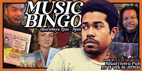 Music Bingo Springfield @ Shantytown Pub