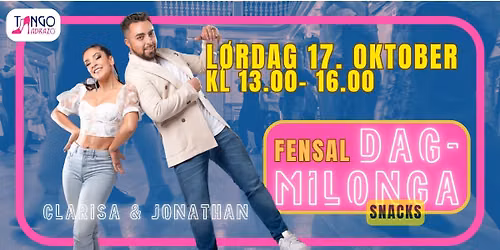 Dagmilonga - l\u00f8rdag - seminar- og milongahelg Clarisa & Jonathan