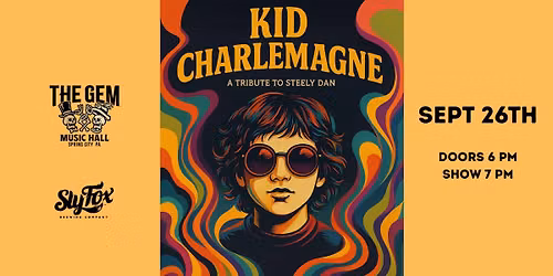 Kid Charlemagne Debut at The Gem - A Steely Dan Tribute