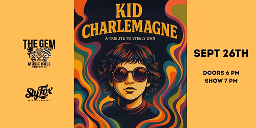 Kid Charlemagne Debut at The Gem - A Steely Dan Tribute