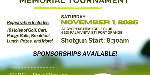 Blaine O'Neal Memorial Golf Tournament