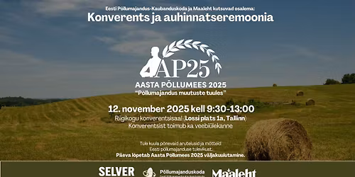 12.11.2025 konverents \u201cAasta P\u00f5llumees 2025\u201d