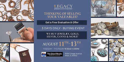 Estate Buying Event - Great Rivers Hotel