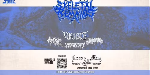 SKELETAL REMAINS + Virulence, Morbidity, Grave Filth, Law Of Causality