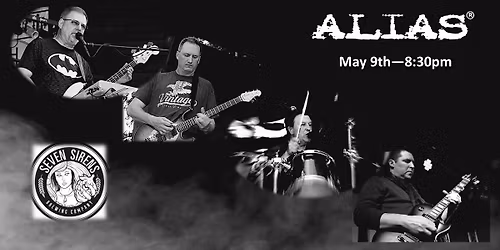 ALIAS returns to Seven Sirens Brewery!