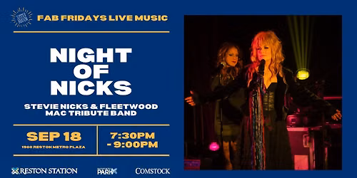 FREE CONCERT - Summerbration Presents: Night Of Nicks - Stevie Nicks & Fleetwood Mac Tribute Band