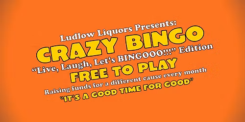 CRAZY BINGO - "Live, Laugh, Let's BINGOOO!!!" Edition