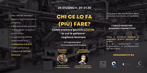 Chi ce lo fa (pi\u00f9) fare?