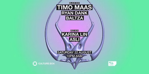 TIMO MAAS \/ Ryan Dank \/ Baltza \/ Karina Lin \/ ASLI