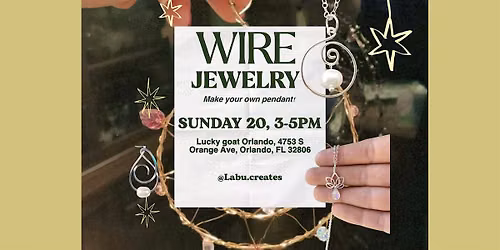 09\/20 Wire Pendant Jewelry
