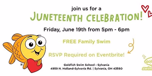 Juneteenth Celebration (Family Swim)!