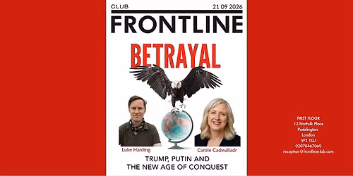 Book talk: Betrayal by Luke Harding