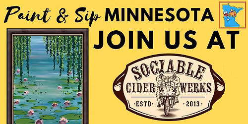 September 13 Paint & Sip at Sociable Cider Werks