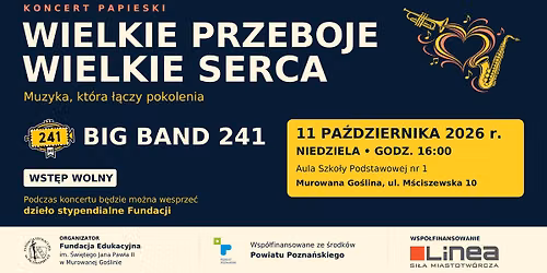Koncert Big Band 241 - Wielkie Przeboje Wielkie Serca