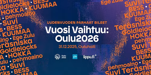 Vuosi vaihtuu: Oulu2026