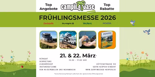 Frühlingsmesse der Camping Oase Kerpen