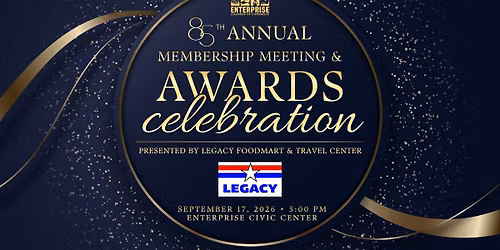85th Annual Membership Meeting & Awards Celebration