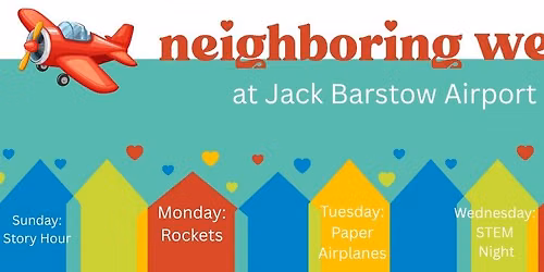 Neighboring Week: Cardboard Box Airplane Build Night (BYOB: Bring Your Own Box!)