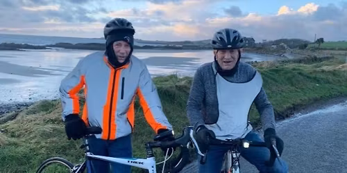 Two Auld Men on Bikes 