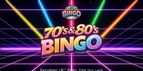 70\u2019s & 80\u2019s Bingo