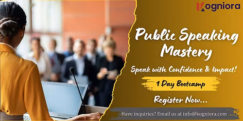 Public Speaking Mastery:Speak with Confidence &Impact! in Thornton, CO