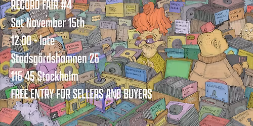 Record fair at Stadsg\u00e5rdshamnen 26 #4
