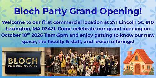 It\u2019s a Bloch Party Grand Opening!