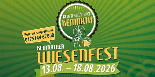 Kemnather Wiesenfest 2026